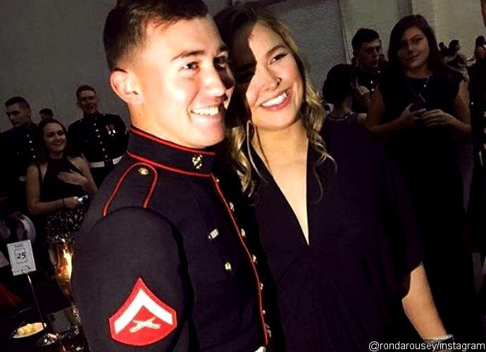 True to Her Word! Ronda Rousey Goes to Marine Corps Ball After Viral Video Request