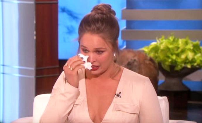 Ronda Rousey Cries as She Reveals Suicidal Thoughts After Holly Holm Loss
