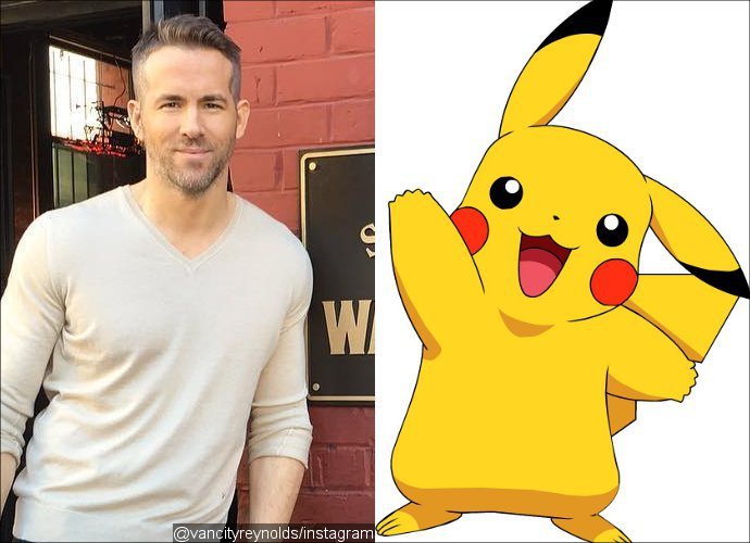 Ryan Reynolds to Play Detective Pikachu in Pokemon Live-Action Movie