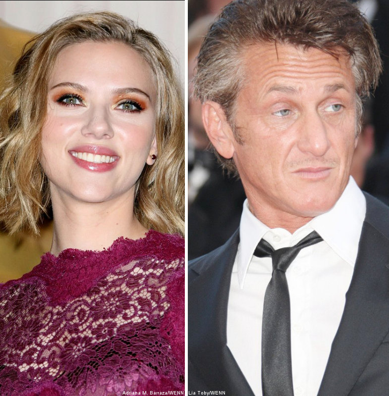 scarlett johansson sean penn. Scarlett Johansson and Sean