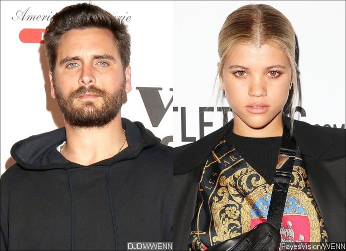 Scott Disick Spotted Kissing Sofia Richie on the Lips at Miami Beach
