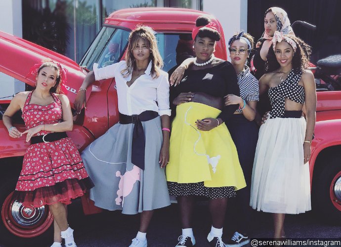 Serena Williams Shares Photos of Her '50s-Themed Baby Shower With Pals Ciara, Eva Longoria and More