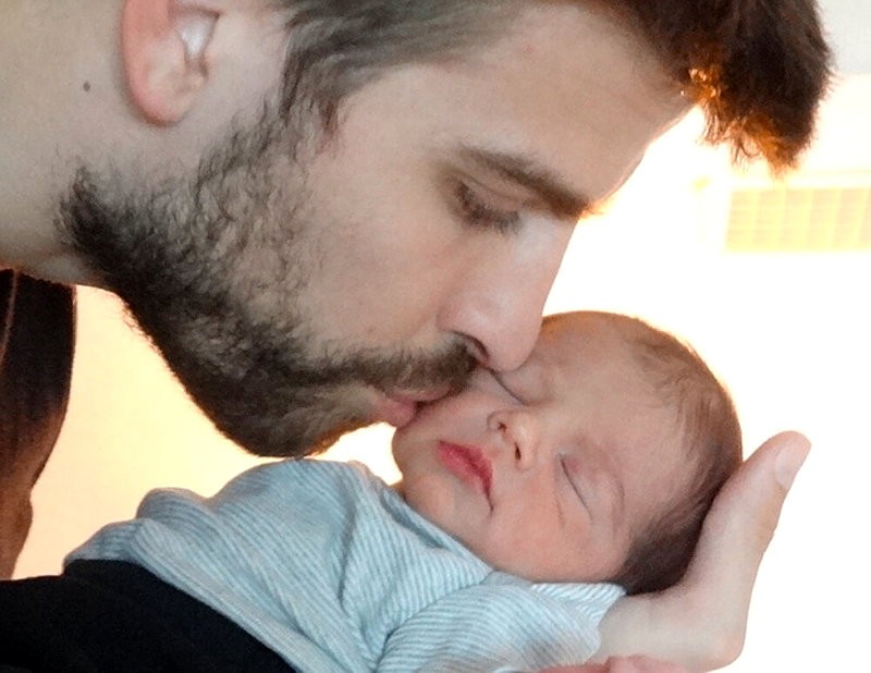 Shakira and Gerard Pique Debut Baby Boy
