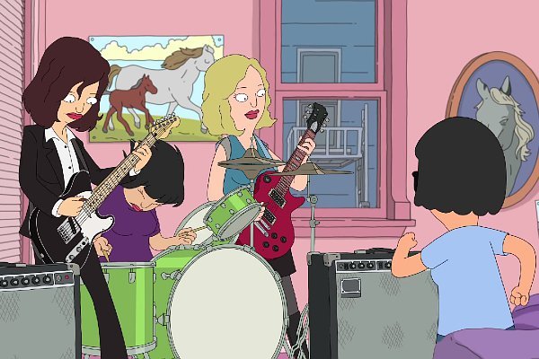 Sleater-Kinney Teams Up With 'Bob's Burgers' for 'A New Wave' Music Video