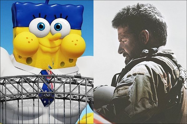 'SpongeBob' Dethrones 'American Sniper' at Box Office