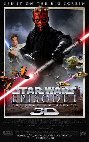 'Star Wars: Episode I - The Phantom Menace' 3D Gets First Trailer