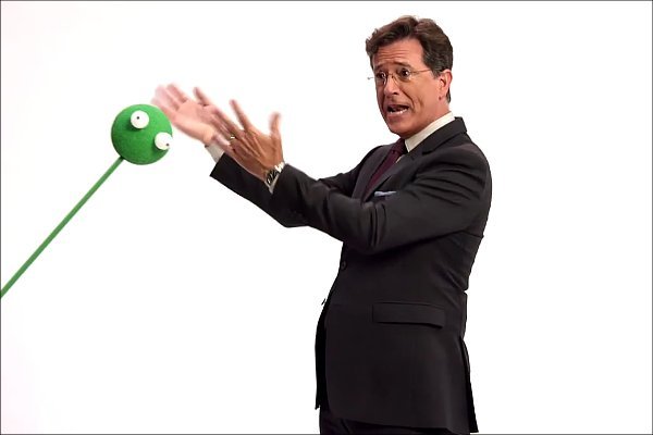 Stephen Colbert's Supposed 3-D Promo for 'Late Show' Ruined by Budget Limitations