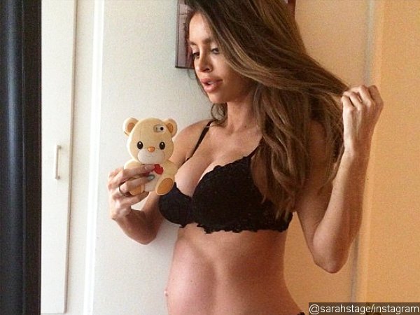 Super Fit Model Sarah Stage Gives Birth to a Healthy Baby Boy