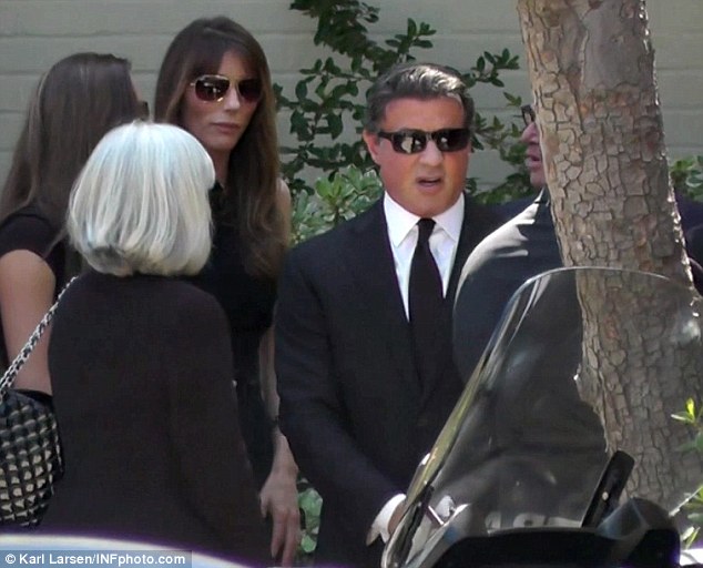 Sylvester Stallone's Son Laid to Rest in Private Funeral
