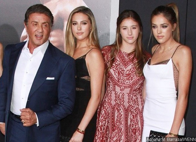 Sylvester Stallone's 3 Daughters Chosen as Miss Golden Globe 2017
