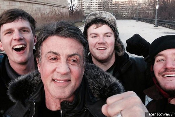 Sylvester Stallone Takes Selfie With Tourists Atop 'Rocky' Steps