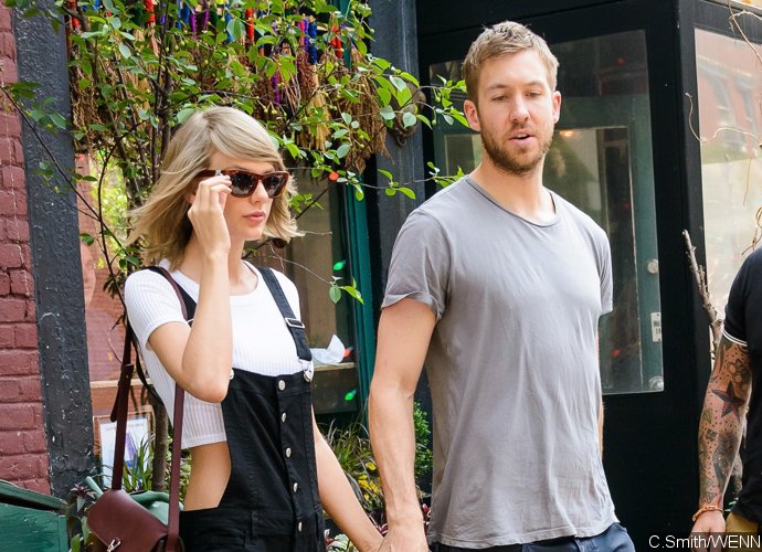 Taylor Swift and Calvin Harris Hold Hands During Romantic Dinner Date