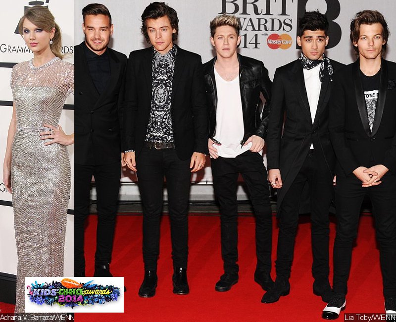 Taylor Swift and One Direction Among Music Nominees at 2014 Kids