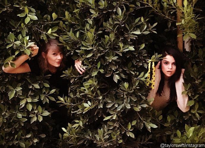 BFFs Taylor Swift and Selena Gomez Recreate 'Out of the Woods' Music Video in Instagram Photos