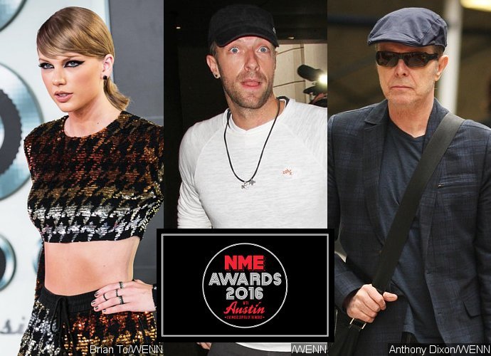 Taylor Swift, Coldplay, David Bowie Shine at 2016 NME Awards