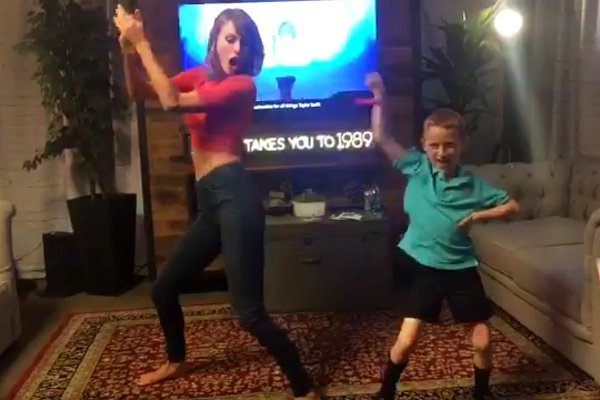 Taylor Swift Dances to 'Shake It Off' With 7-Year-Old Superfan Dylan Backstage