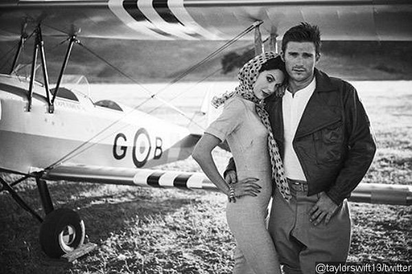 Taylor Swift Posts Picture With Scott Eastwood From 'Wildest Dreams' Video