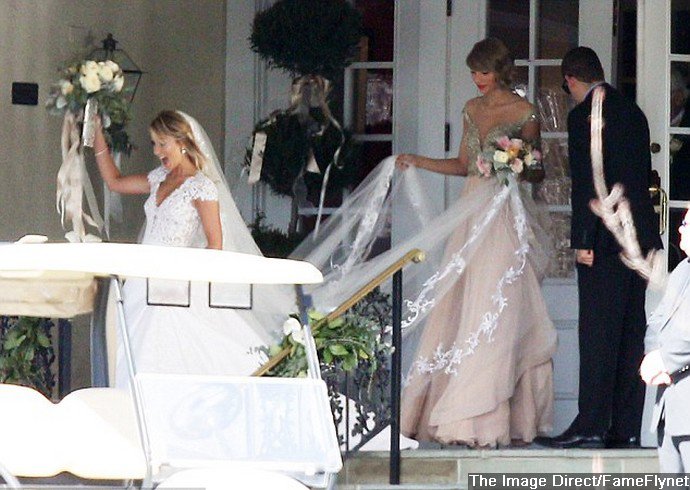Taylor Swift Serves as Maid of Honor at BFF Britany Maack's Wedding
