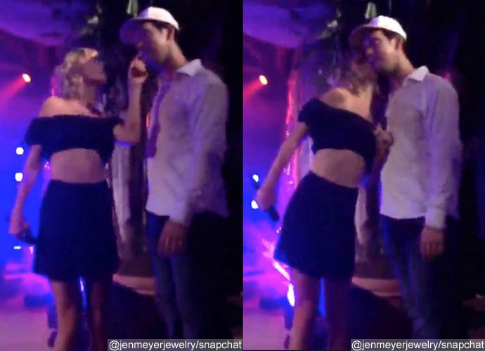Taylor Swift Spotted Kissing and Dancing With Mike Hess at Karlie Kloss' Birthday Party