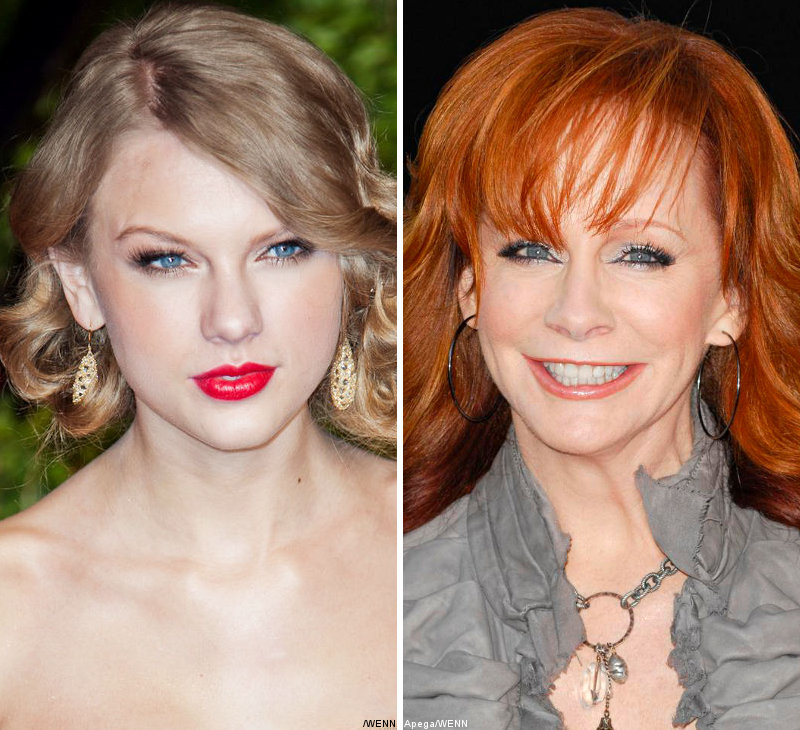 taylor swift 2011 acm. Taylor Swift and Reba McEntire