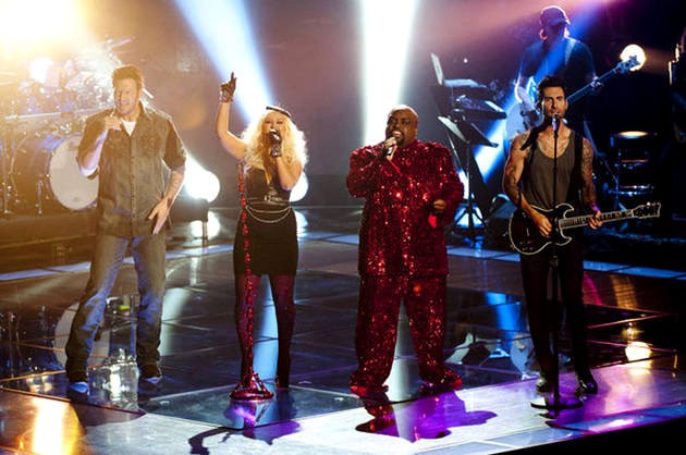Video: 'The Voice' Coaches Kick Off Night Two With Stunning Medley of Prince's Hits