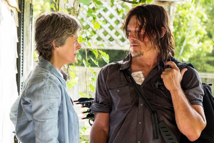 'The Walking Dead': Daryl and Carol Reunite in First Season 8 Photo