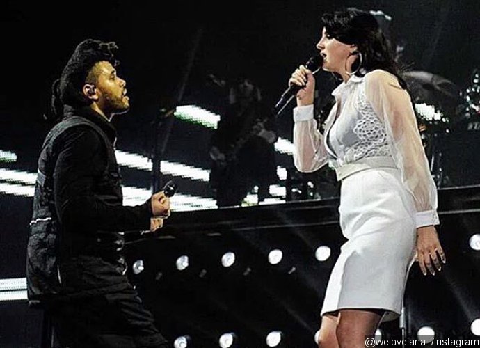 The Weeknd Brings Out Lana Del Rey to Perform 'Prisoner' Together for the First Time