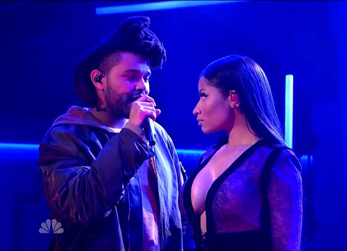The Weeknd Joined by Nicki Minaj for 'The Hills' Remix on 'Saturday Night Live'