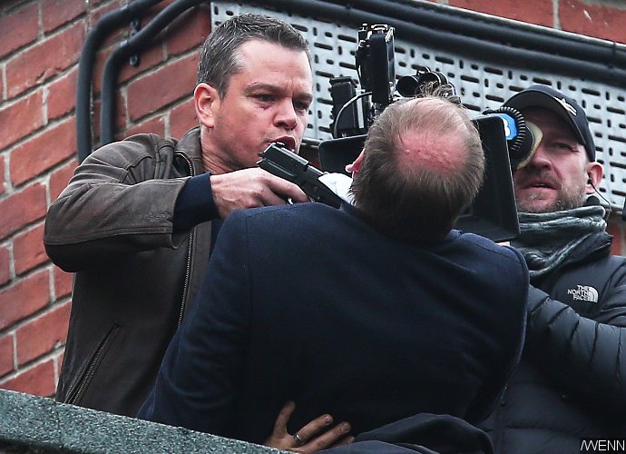 Things Get a Little Intense on Set of 'Bourne 5' in London