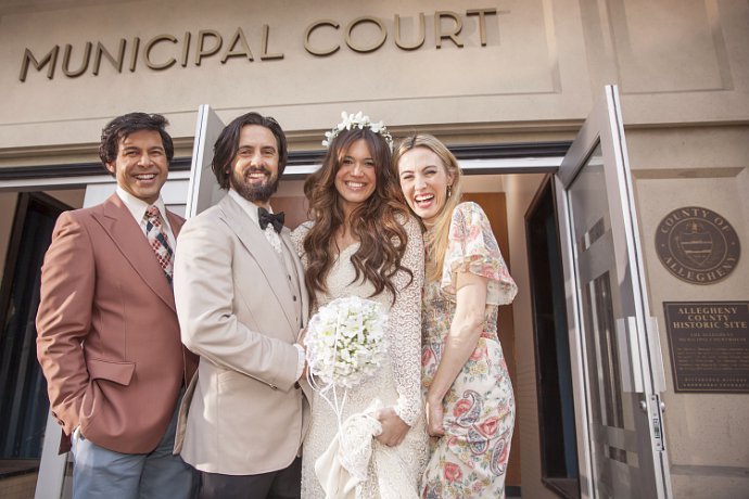 'This Is Us': Get First Look at Jack and Rebecca's Wedding in Pics and Clip