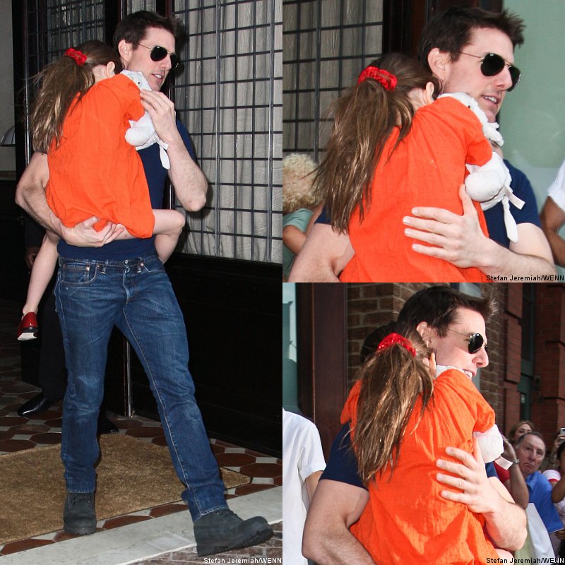 Pics: Tom Cruise and Suri's First Day Out Since Divorce Announcement