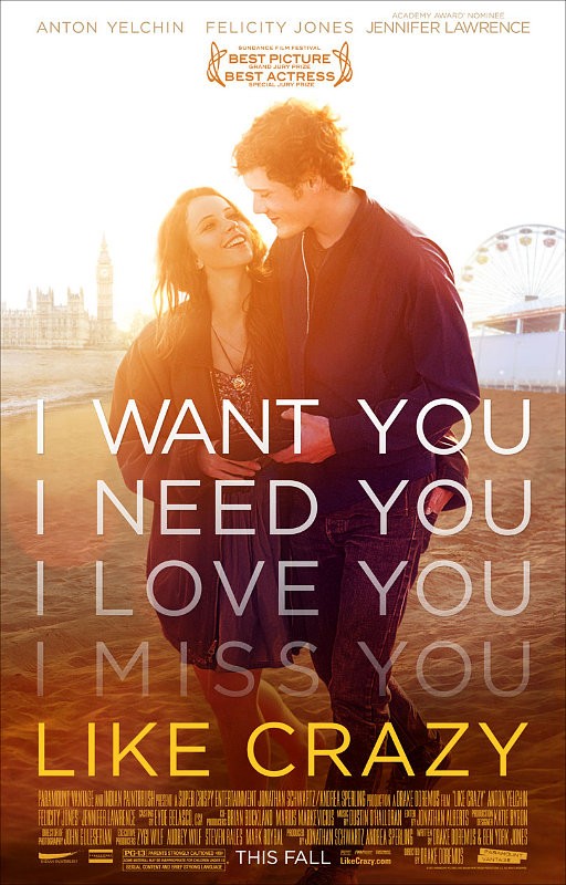 First Trailer for Sundance Winner 'Like Crazy' Is Simply Romantic