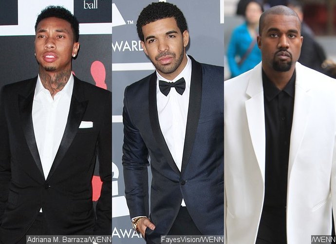 Tyga and Drake No Longer Beefing Thanks to Kanye West