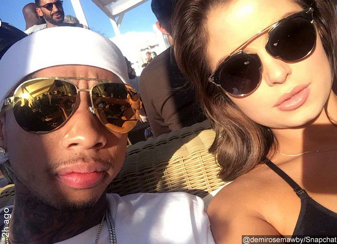 Tyga Cozies Up to Lingerie Model Demi Rose in Cannes Following Kylie Jenner Split