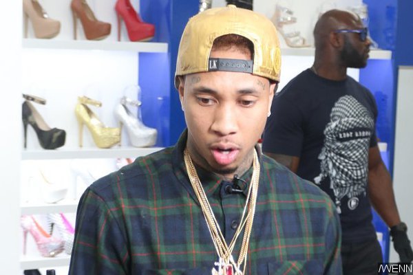 Tyga Gets Served With Legal Papers at His Sneaker Release Party
