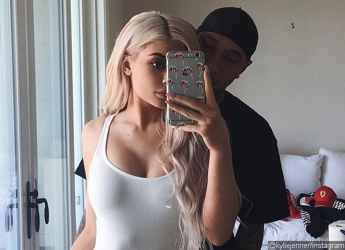 Tyga Nearly Touches Kylie Jenner's Crotch in This Racy Photo