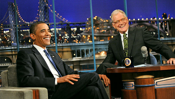 Video: President Obama Comes to 'Late Show' to Say Goodbye to David Letterman