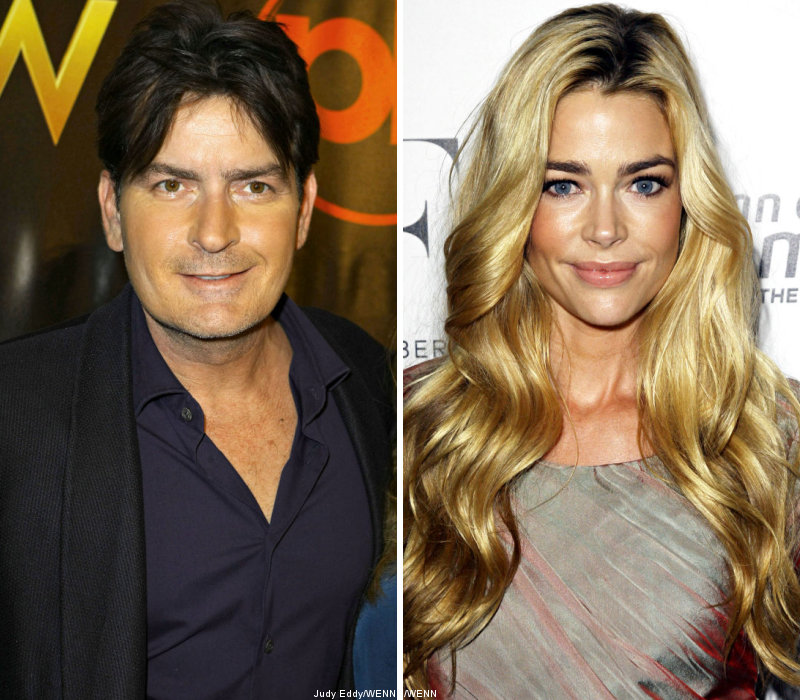 charlie sheen wife denise richards. Charlie Sheen and Denise