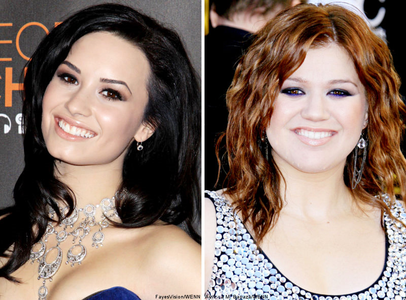 Demi Lovato Gets 'Ecstatic' When Meeting Kelly Clarkson