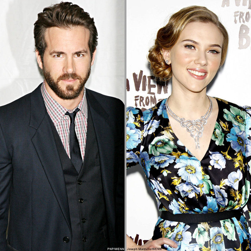 ryan reynolds wife scarlett johansson. Ryan Reynolds Absent From