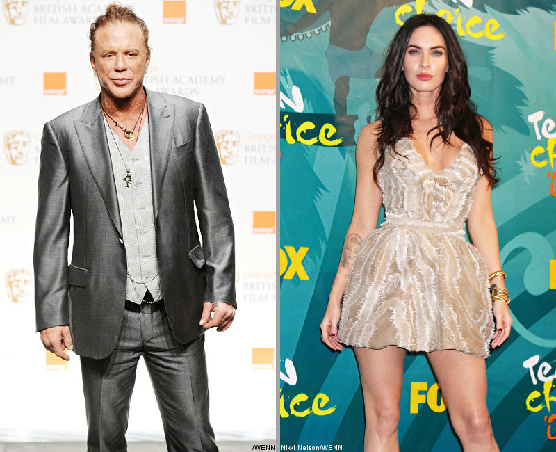 Mickey Rourke: Megan Fox Criticized for Being Beautiful