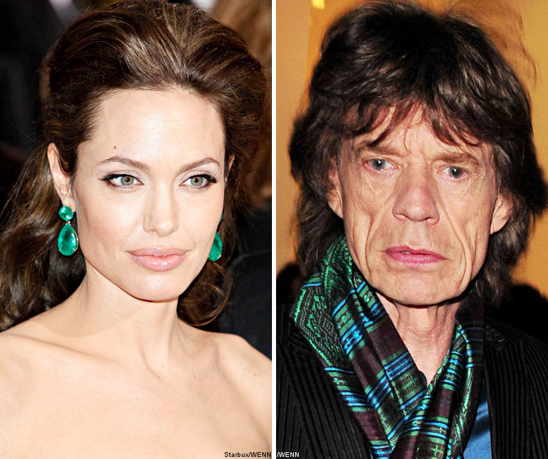 Mick Jagger pernah  menjadi selingkuhannya Angelina Jolie