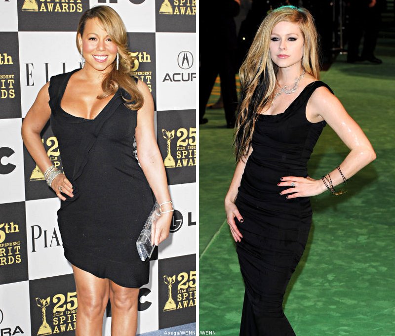 Mariah Carey and Avril Lavigne Competing for Top Perfume Honor Mariah Carey and Avril Lavigne Competing for Top Perfume Honor