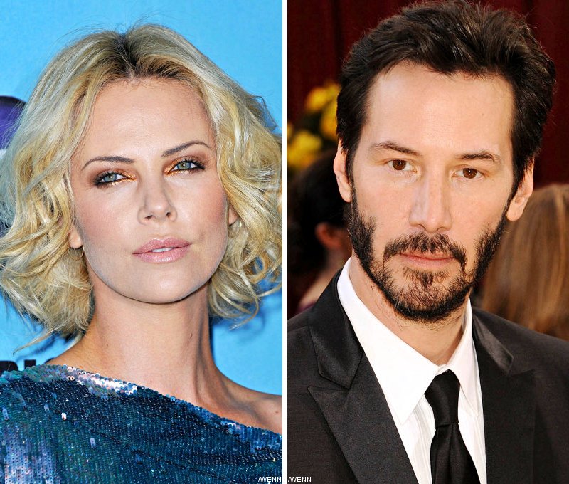 Charlize Theron Romancing Keanu Reeves