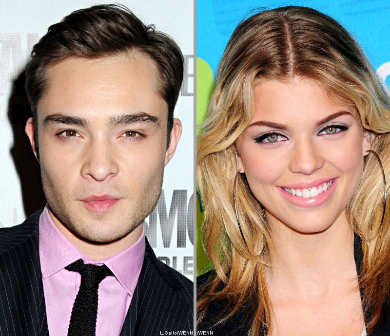 jessica szohr ed westwick kiss. Ed Westwick Reportedly Dating