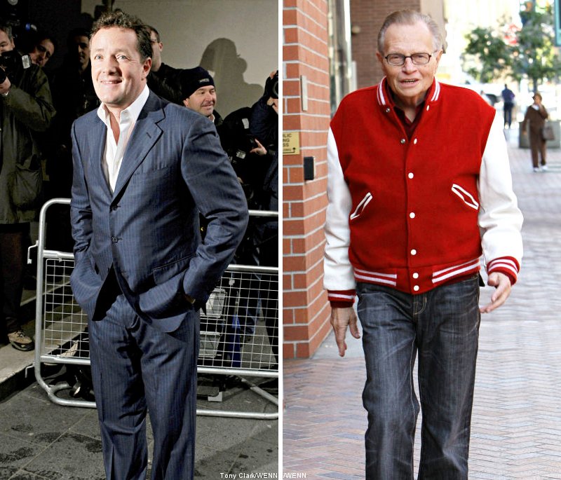 Larry King NOT Replaced by Piers Morgan, Yet