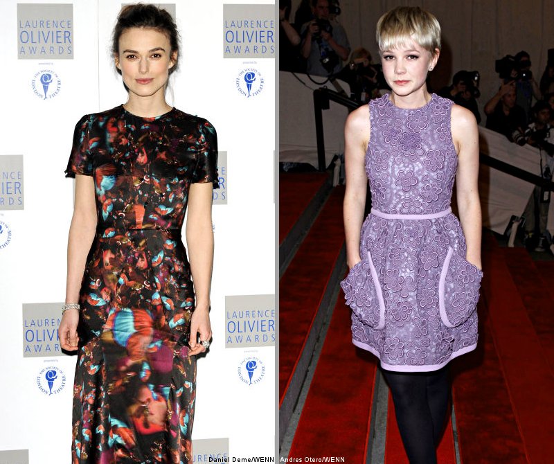 Keira Knightley Shares Lesbian Kiss With Carey Mulligan Keira Knightley Shares Lesbian Kiss With Carey Mulligan
