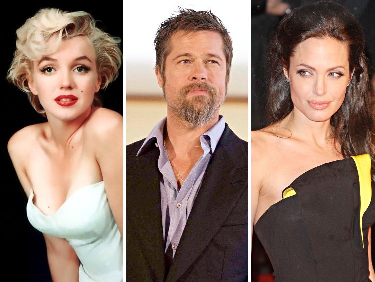 angelina jolie and brad pitt house. Marilyn Monroe Wants Brad Pitt