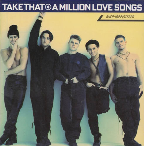 Showbiz News on Take That S  Million Love Songs  Voted Greatest Ballad Of All Time
