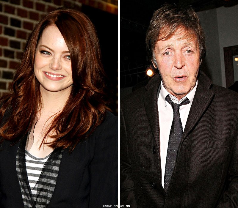 Emma Stone's Tattoo Designed by Paul McCartney Emma Stone's Tattoo Designed by Paul McCartney